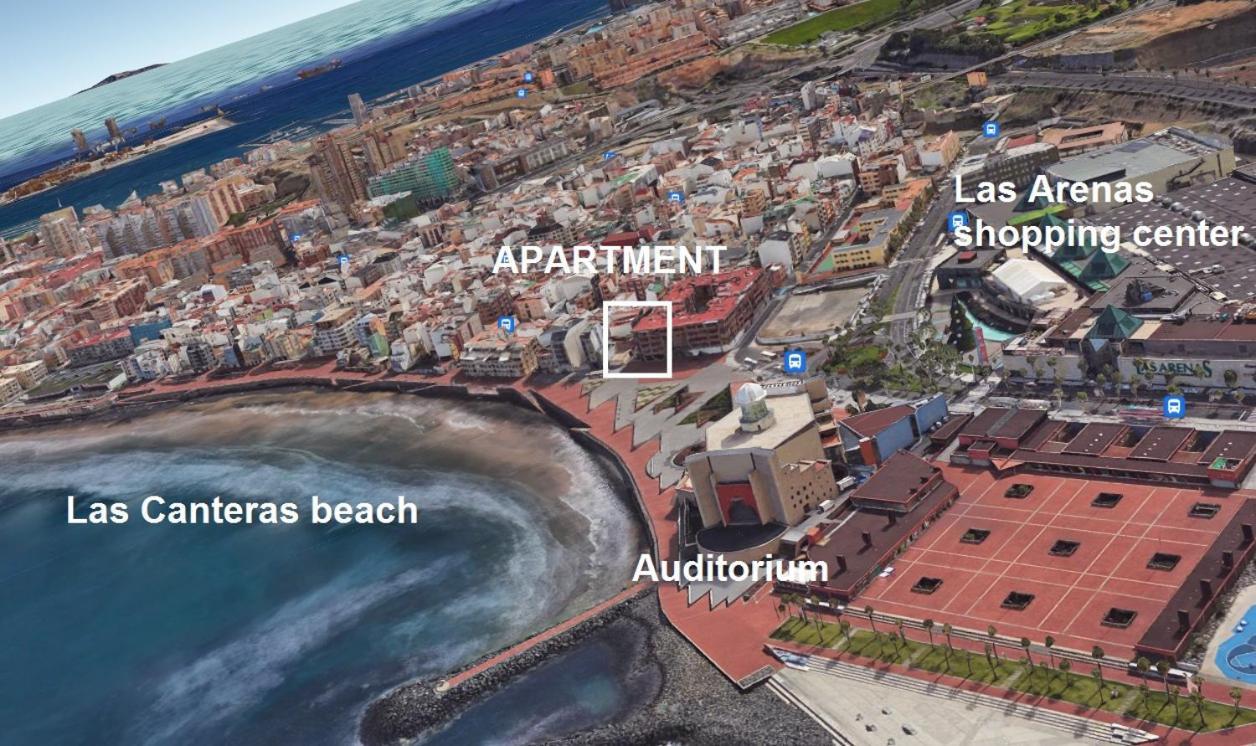 Luxury Holiday Home In Canteras Beachfront ラスパルマス・デ・グランカナリア エクステリア 写真